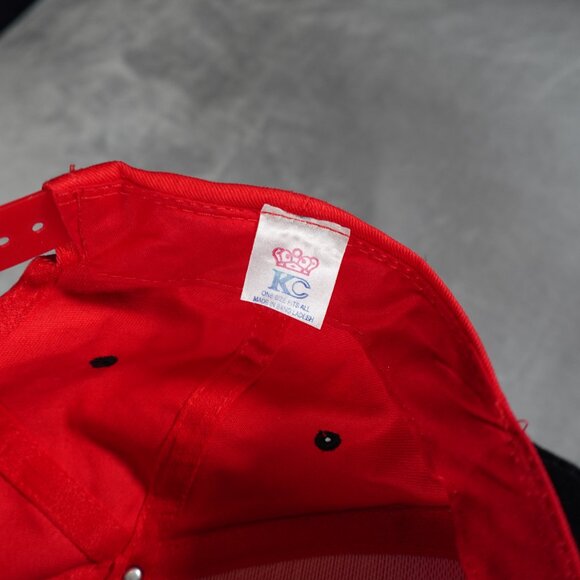 Vintage Backstreet Boys SnapBack Hat Cap Music Band Red 90s Y2K - Picture 6 of 8